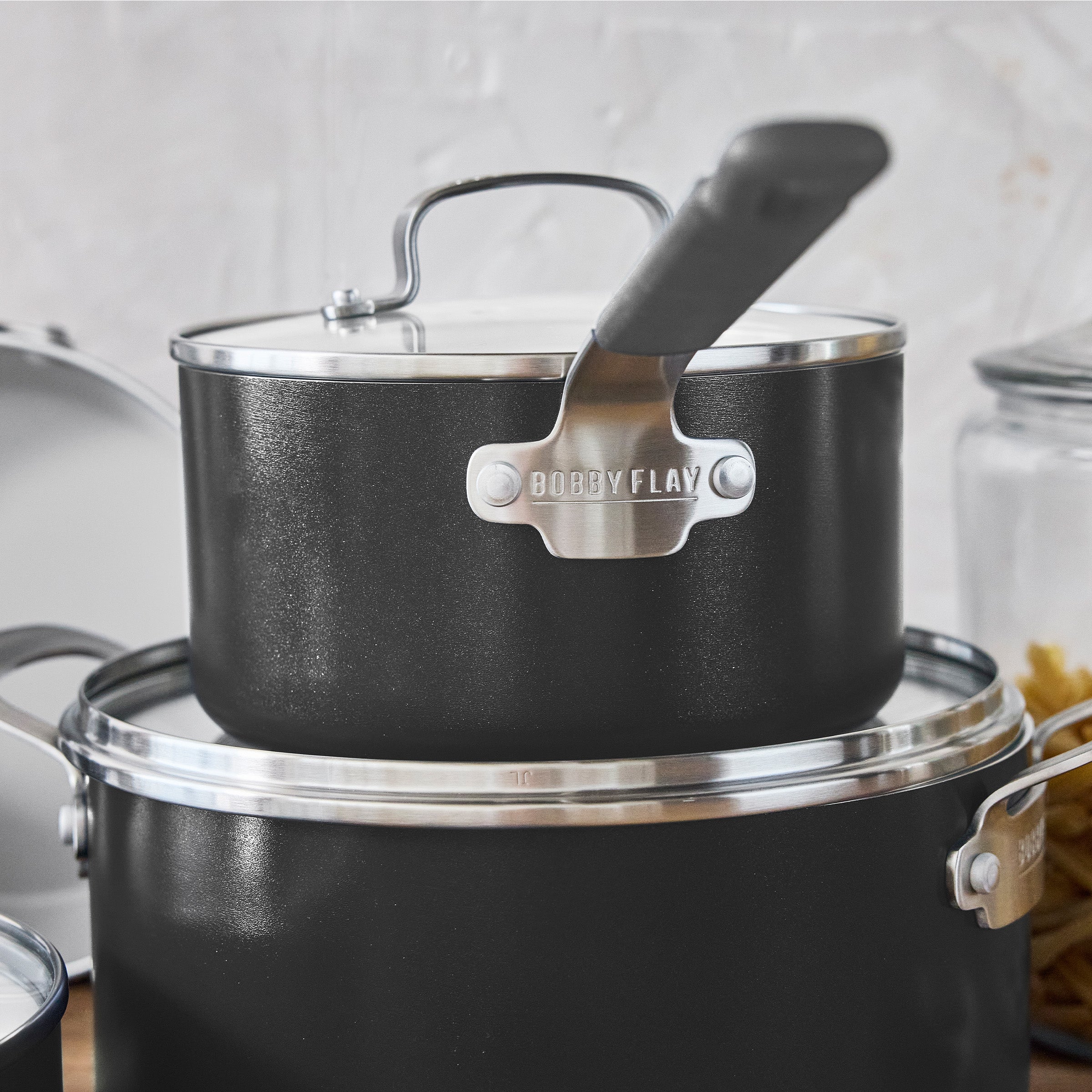 Bobby Flay by GreenPan Professional Ceramic Nonstick 10-Piece Cookware Set | Graphite - Image 6