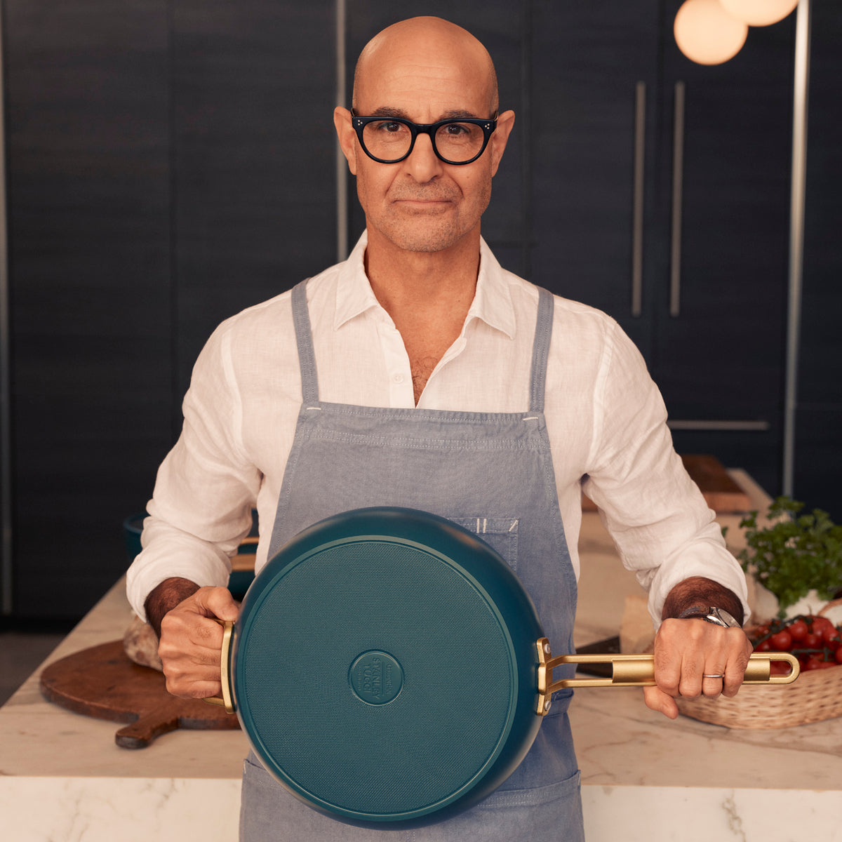 Stanley Tucci™ Ceramic Nonstick 3-Piece Mini Set | Venetian Teal - Image 2
